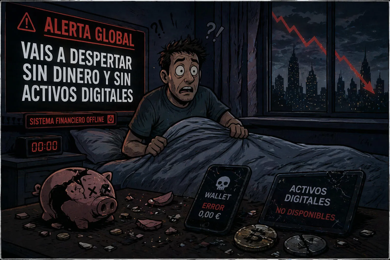 You Will Wake Up Without Money and Digital Assets