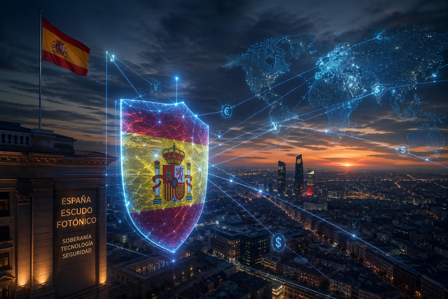 La guerra de los pagos globales será fotónica. Y España ya despliega el escudo.